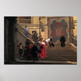 Gérôme - Macht achter de troon 1873 Poster