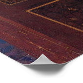 Gérôme - Mufti leest in zijn gebedshaar Poster (Hoek)