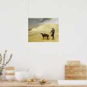 Gérôme - Op de woestijn Poster (Keuken)