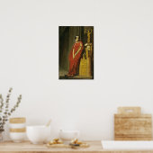 Gérôme - Rachel in tragische kostuum Poster (Keuken)