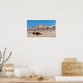 Gérôme - Ruiter en zijn ros in de woestijn Poster (Keuken)