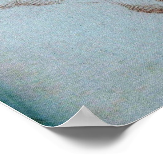 Gérôme - Studie van de figuur vrouw Poster (Hoek)