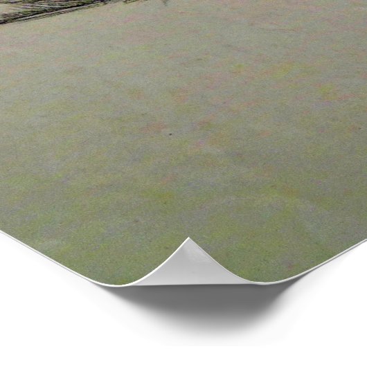 Gérôme - Studie voor de vervloekte in tabel 18.. Poster (Hoek)