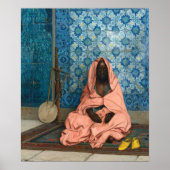 Gérôme - The Black Bard 1888 Poster (Voorkant)