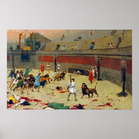 Gérôme - The Entrance 1902 Poster (Voorkant)