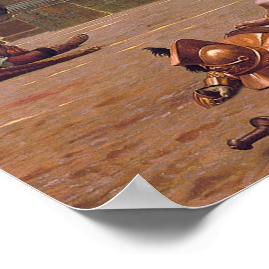 Gérôme - Thumbs Down Poster (Hoek)