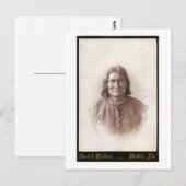 Geronimo 1888 briefkaart (Voorkant / Achterkant)