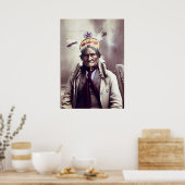 Geronimo 74 jaar poster (Keuken)