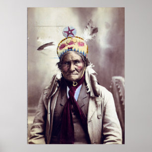 Geronimo 74 jaar poster