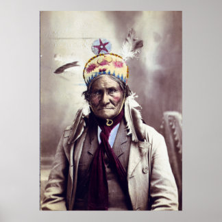 Geronimo 74 jaar poster