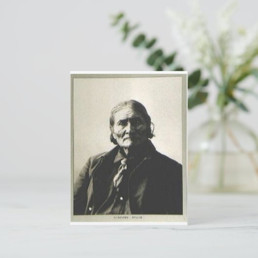 GERONIMO_-_APACHE BRIEFKAART (Staand voorkant)