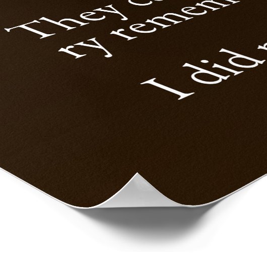 Geronimo - Apache Warrior, Spirit Unbroken Poster (Hoek)