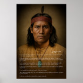 Geronimo - Apache Warrior, Spirit Unbroken Poster (Voorkant)