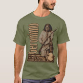 Geronimo Bedonkohe Apache Leader T-shirt (Voorkant)