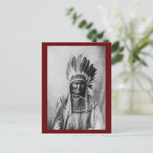 Geronimo Briefkaart (Staand voorkant)