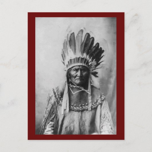 Geronimo Briefkaart (Voorkant)