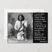 Geronimo Briefkaart (Voorkant / Achterkant)