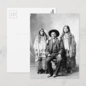 Geronimo en twee nichtjes briefkaart (Voorkant / Achterkant)