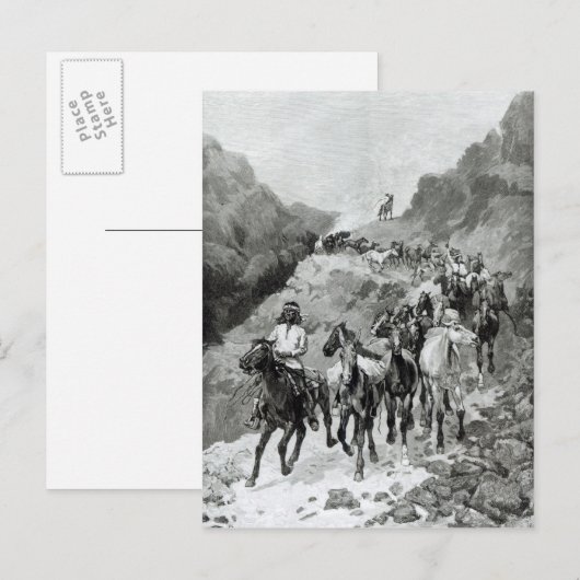 Geronimo en zijn band briefkaart (Voorkant / Achterkant)