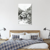 Geronimo en zijn band canvas afdruk (Insitu (Slaapkamer))