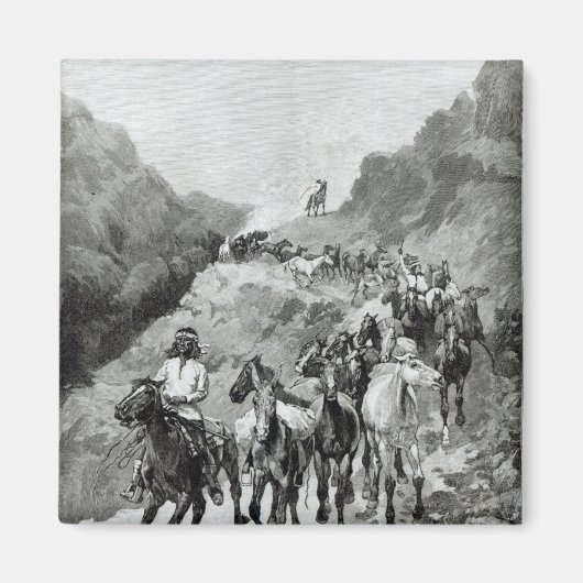 Geronimo en zijn band magneet (Voorkant)