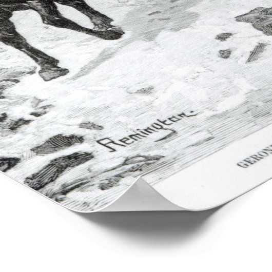 Geronimo en zijn band poster (Hoek)