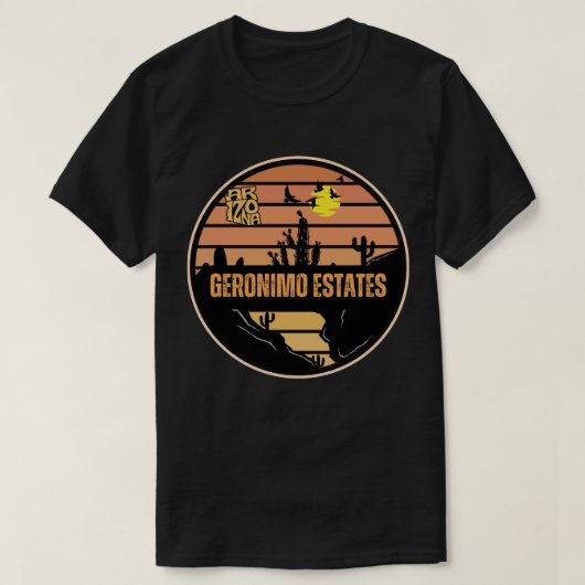 Geronimo Estates, Arizona T-shirt (Design voorkant)