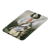 Geronimo (foto van kleur) magneet (Linkerzijde)