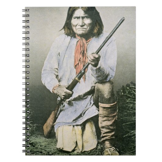 Geronimo (gekleurde foto) notitieboek (Voorkant)