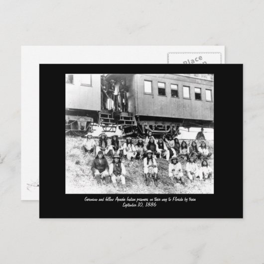 Geronimo, Geronimo en Apache Indian pri... Briefkaart (Voorkant / Achterkant)