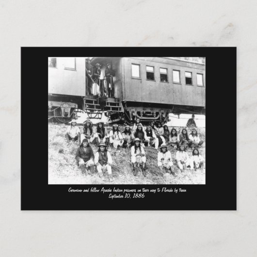 Geronimo, Geronimo en Apache Indian pri... Briefkaart (Voorkant)