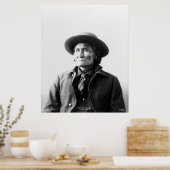 Geronimo (Guiyatle) 1898 Poster (Keuken)