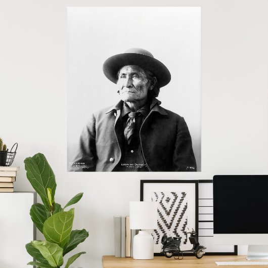 Geronimo (Guiyatle) 1898 Poster (Thuiskantoor)