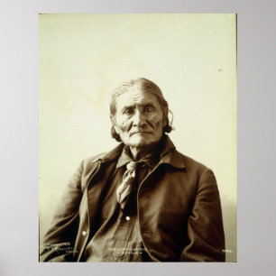 Geronimo (Guiyatle) Apache Indiaas Poster