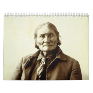 Geronimo (Guiyatle) Apache Native American Indian Kalender