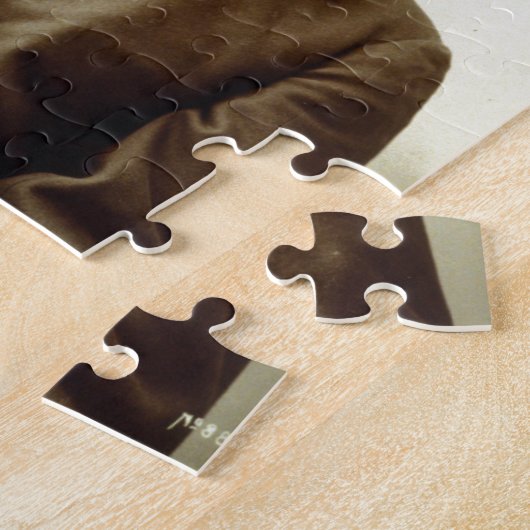 Geronimo (Guiyatle) Apache Native American Indian Legpuzzel (Zijkant)