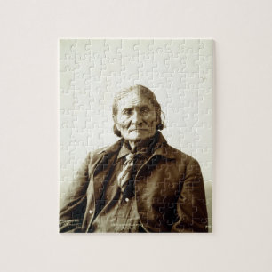 Geronimo (Guiyatle) Apache Native American Indian Legpuzzel