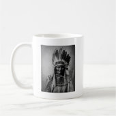 Geronimo in Head Dress Koffiemok (Links)