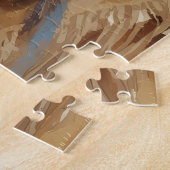 Geronimo Indiaans Stamhoofd Krijger Portret Legpuzzel (Zijkant)