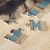 Geronimo Indiaanse krijger portret Legpuzzel (Zijkant)