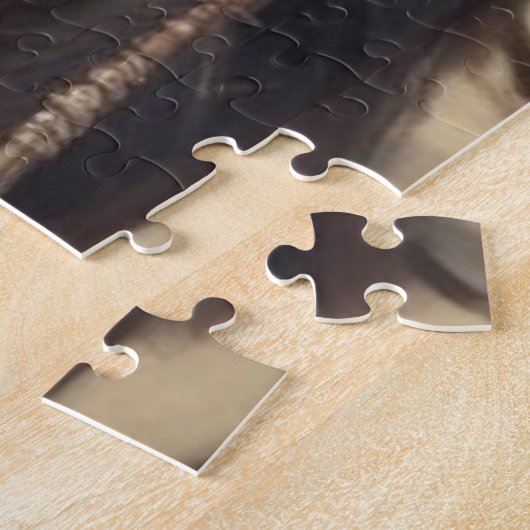 Geronimo Indiaanse krijger portret Legpuzzel (Zijkant)