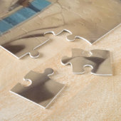 Geronimo Indiaanse krijger portret Legpuzzel (Zijkant)