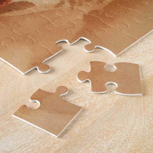 Geronimo Indian Chief Warrior Portrait Legpuzzel (Zijkant)