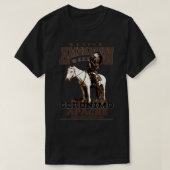 Geronimo krijger Native American Apache Mascalero T-shirt (Design voorkant)