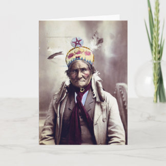 Geronimo, leeftijd 74 kaart