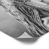 "Geronimo met Headdress" Poster (Hoek)