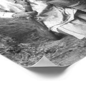 Geronimo met Rifle 1886  Indiaan Poster (Hoek)