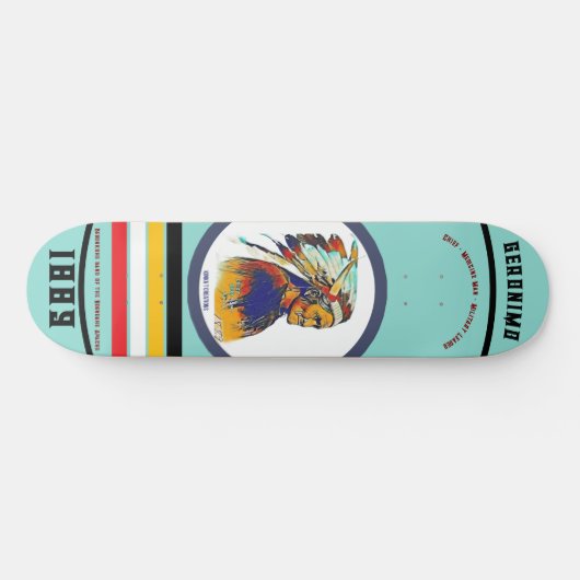 Geronimo Persoonlijk Skateboard (Horizontaal)