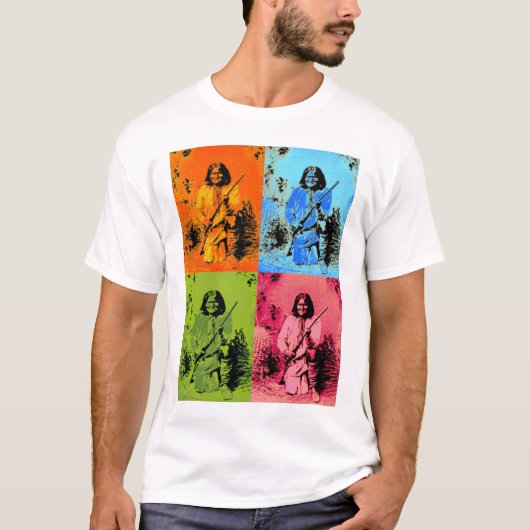 Geronimo Pop Art T-shirt (Voorkant)