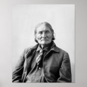 Geronimo Portrait - 1898 Poster (Voorkant)